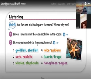 Listening exercise | English course